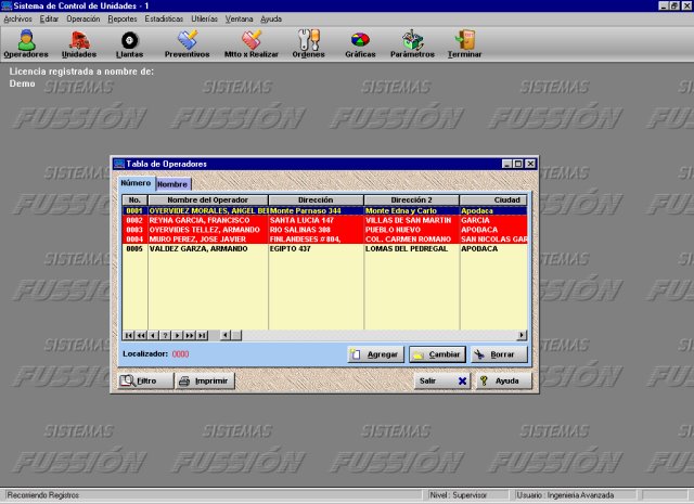 Archivo de Clientes